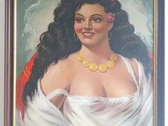 Tablou Tiganca 77x57cm